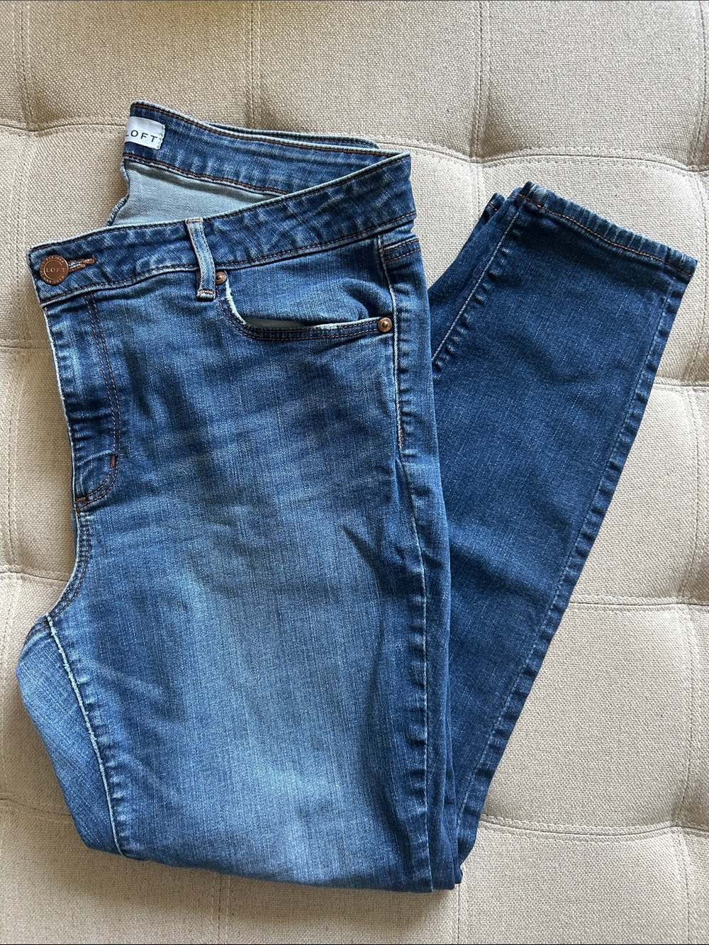 LOFT jeans - curvy skinny